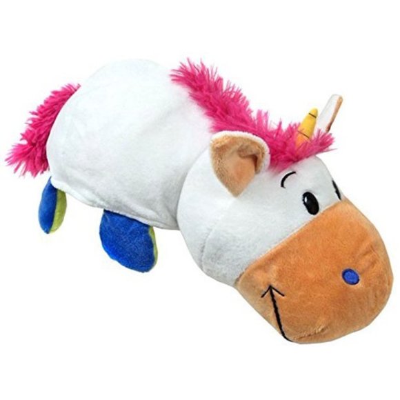 FlipaZoo Unicorn/Dragon 16”Huggable-Pillow Plush - Picture 3 of 12
